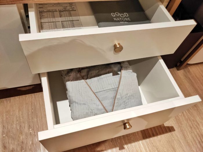 グッドネイチャーホテルのパジャマ