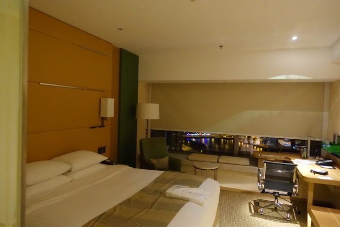マリオット香港沙田　部屋の中