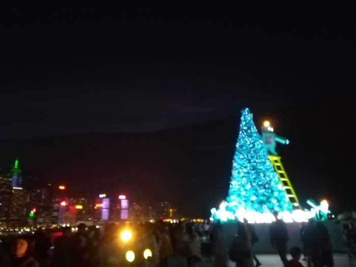 20時頃屋上へ向かう