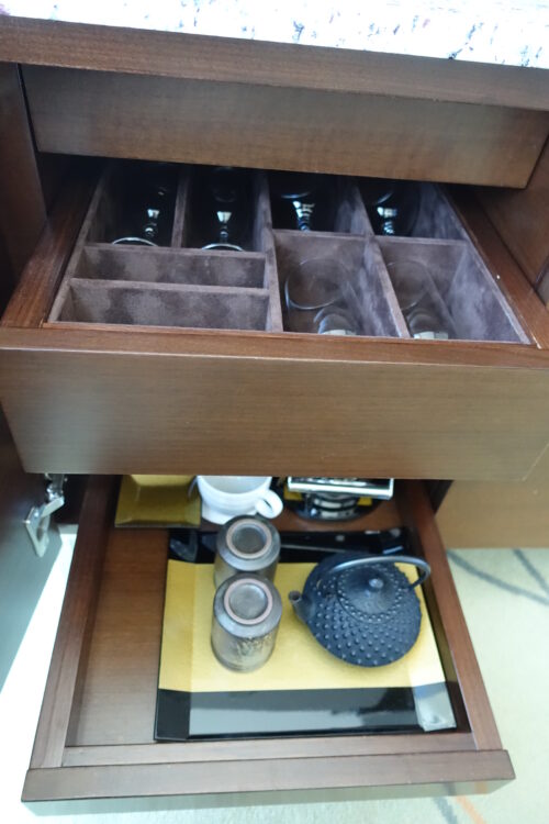 ドリンクコーナーの様子