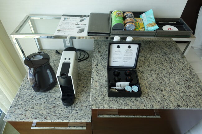 ドリンクコーナーの様子