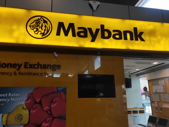 チェナンモール内　May Bank