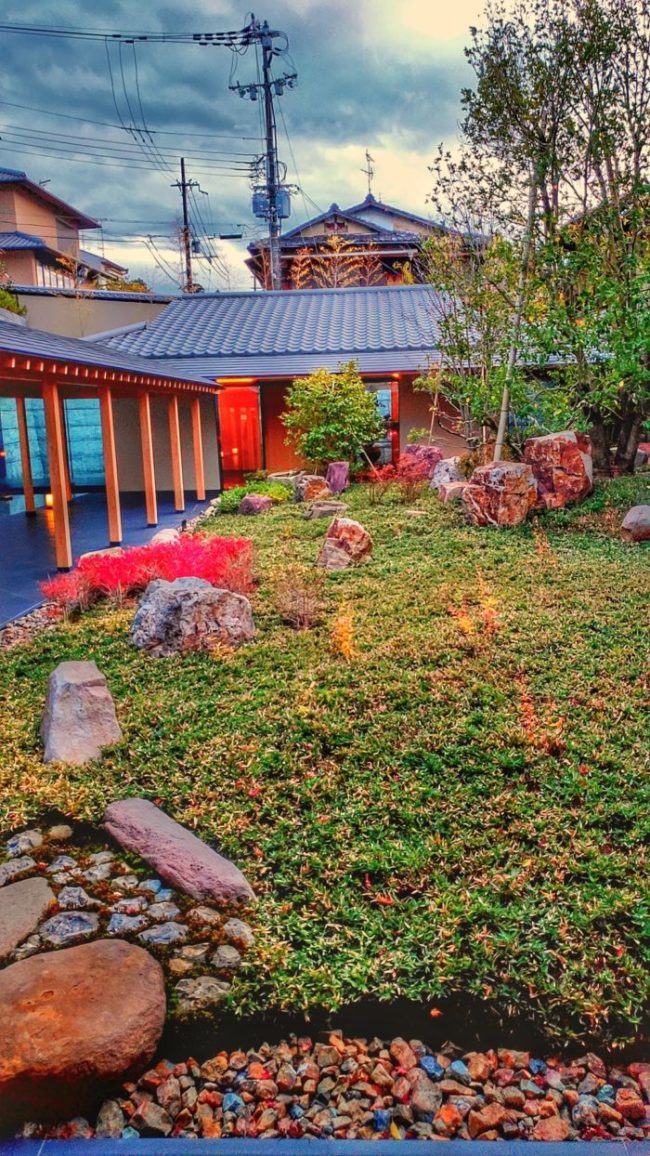 パークハイアット京都のエントランス