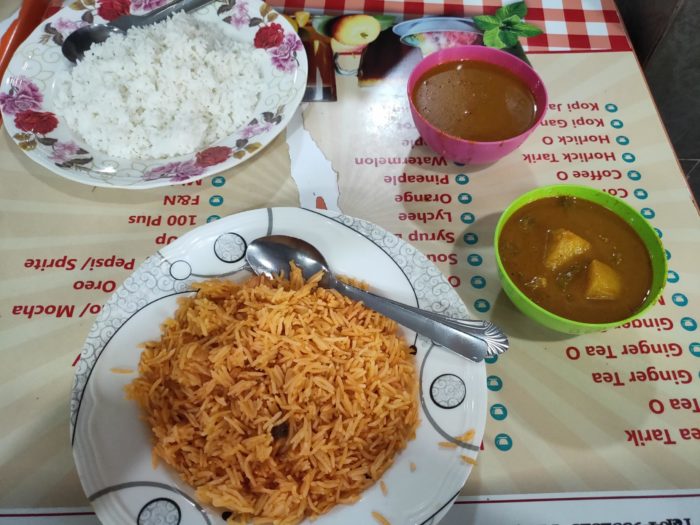 Nasi Kandar Tomato 注文したカレーたち