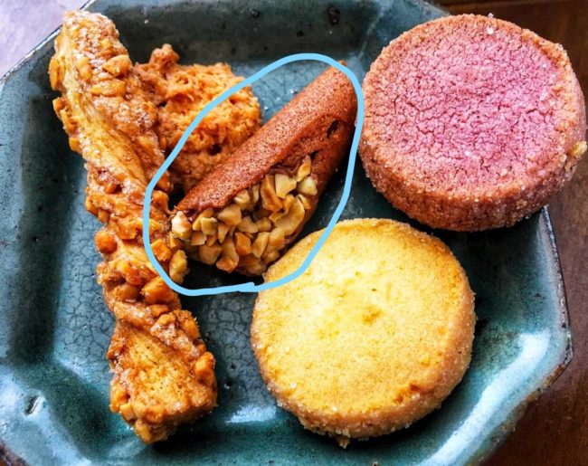 ３．アーモンドのザクザクが楽しい「コルネ」