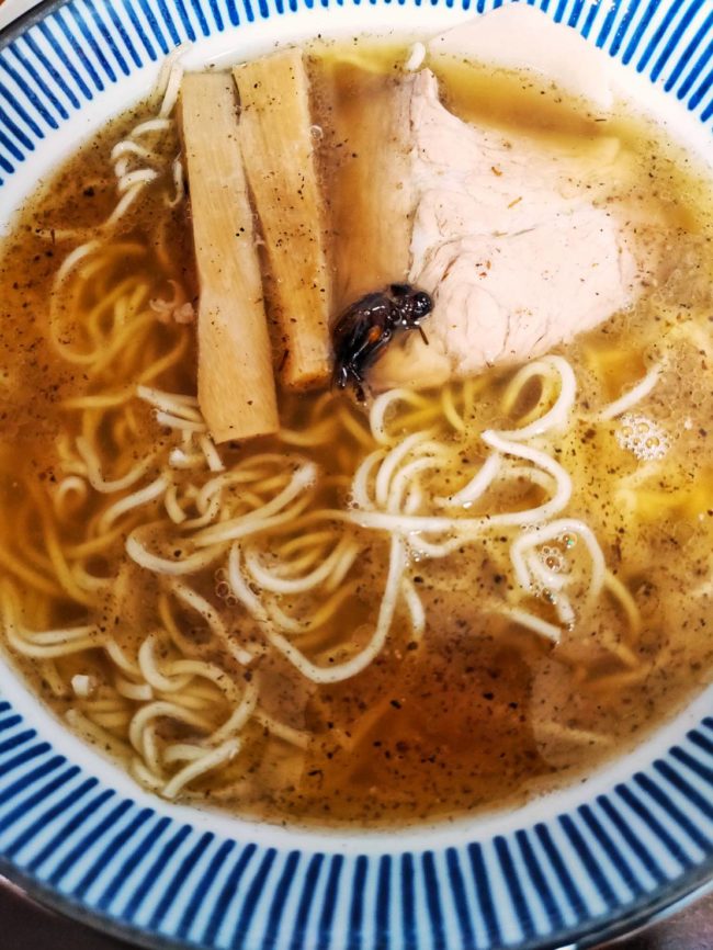 コオロギラーメン