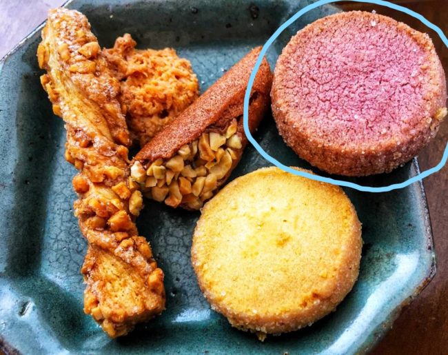 ４．酸味が美味しい♡「サブレ・フランボワーズ」