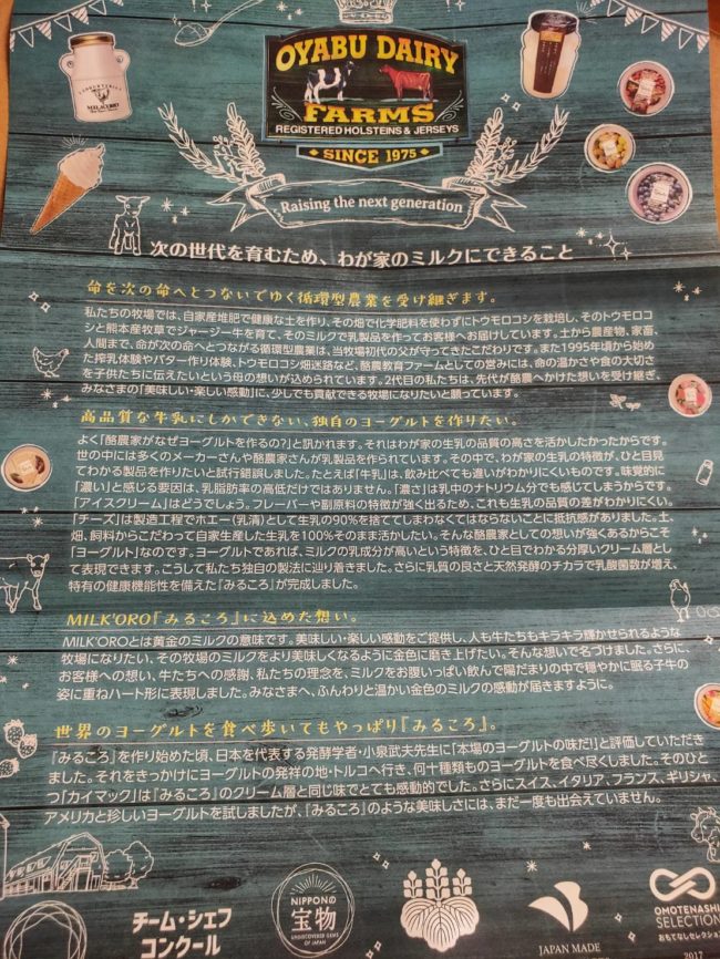 よーぐるちょのこだわり