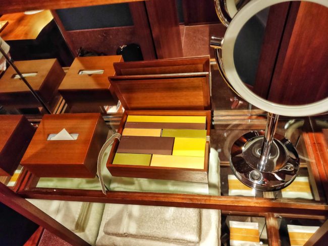 アメニティボックス周辺