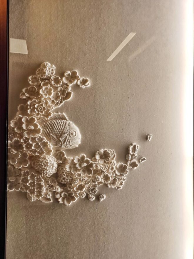 エレベーター和紙1