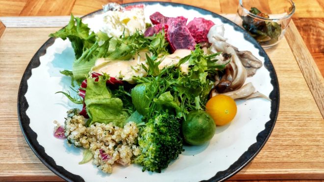 朝食ビュッフェ