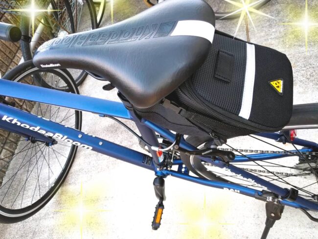 クロスバイクRAIL700をアクセサリーで快適に｜ヘルメットとフレームバッグを購入