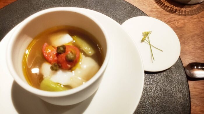 スープ｜油目（アイナメ）のスープ