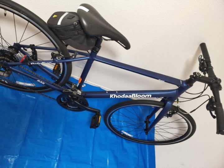 初めてのクロスバイクRAIL700の解体