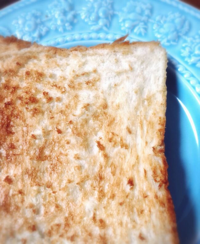 カリカリに焼くとバターの香りが！最高！！