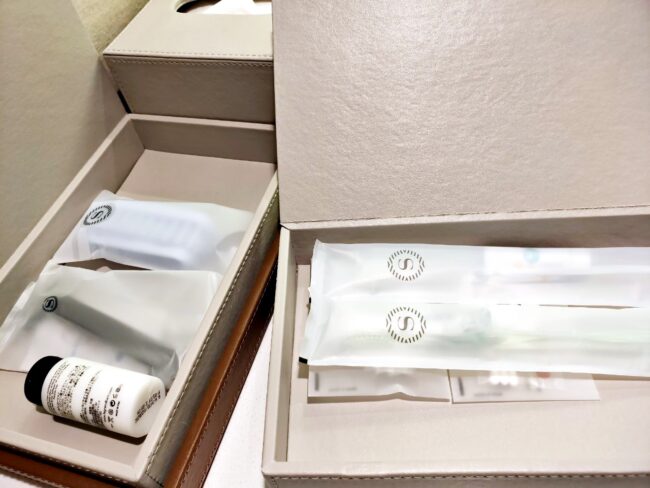 ベイシンのアメニティなど