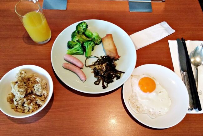 ３回目：最終日の朝食ビュッフェ｜朝8時台は混む