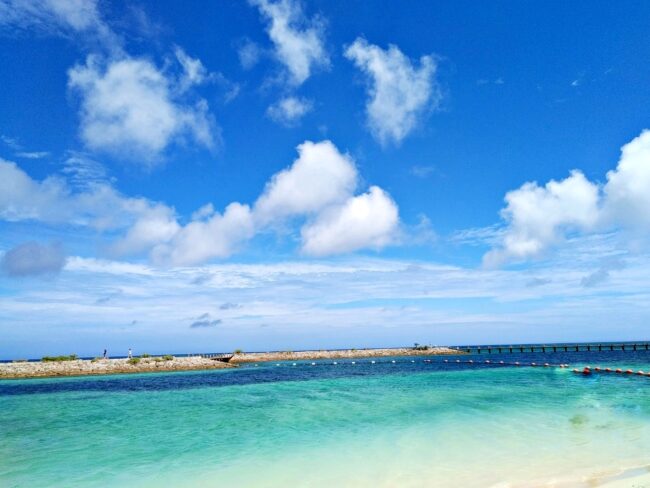 シェラトン沖縄サンマリーナの海は安心・安全